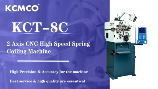 새로운 CNC 스프링 성형 기계를 갖춘 2축 캠 스프링 와인딩 기계용 서스펜션 스프링
